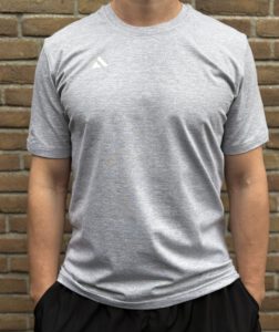 grey tee front